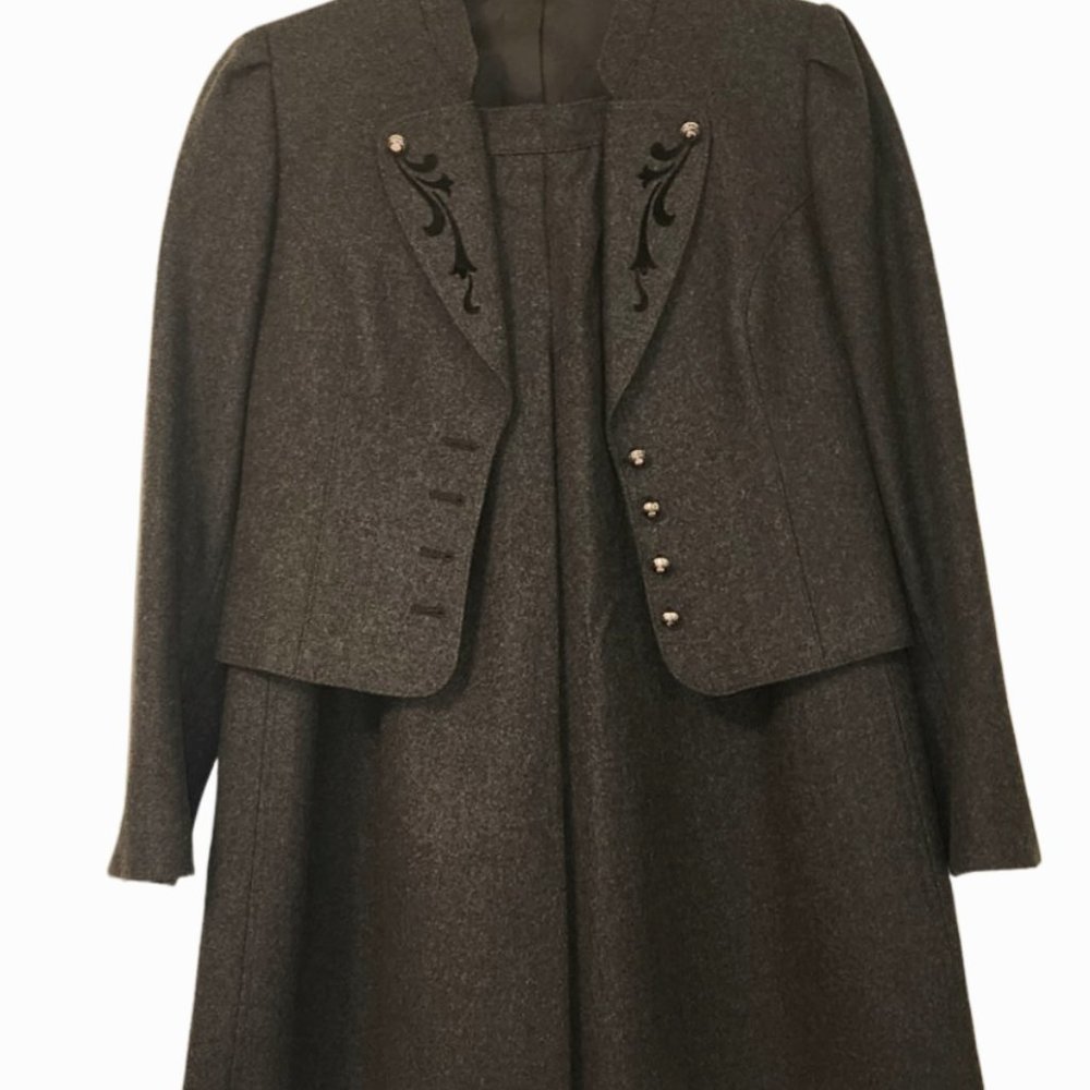 RARE Loden Plankl Green Suit Set - Perfect for steampunk! - Picture 8 of 9